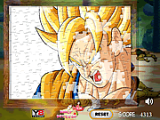 Gioco online Gioco di Goku Super Sayan - Puzzle Online